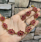 Lotus necklace cum choker
