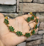 Lotus necklace cum choker