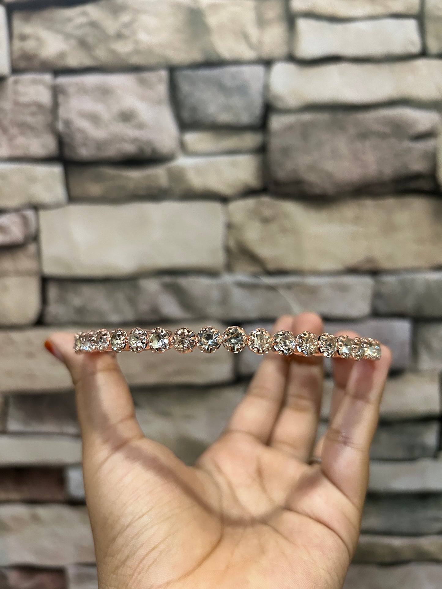 Rose gold cuffs