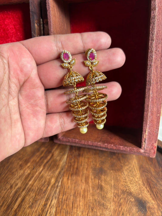 Spiral earrings-2