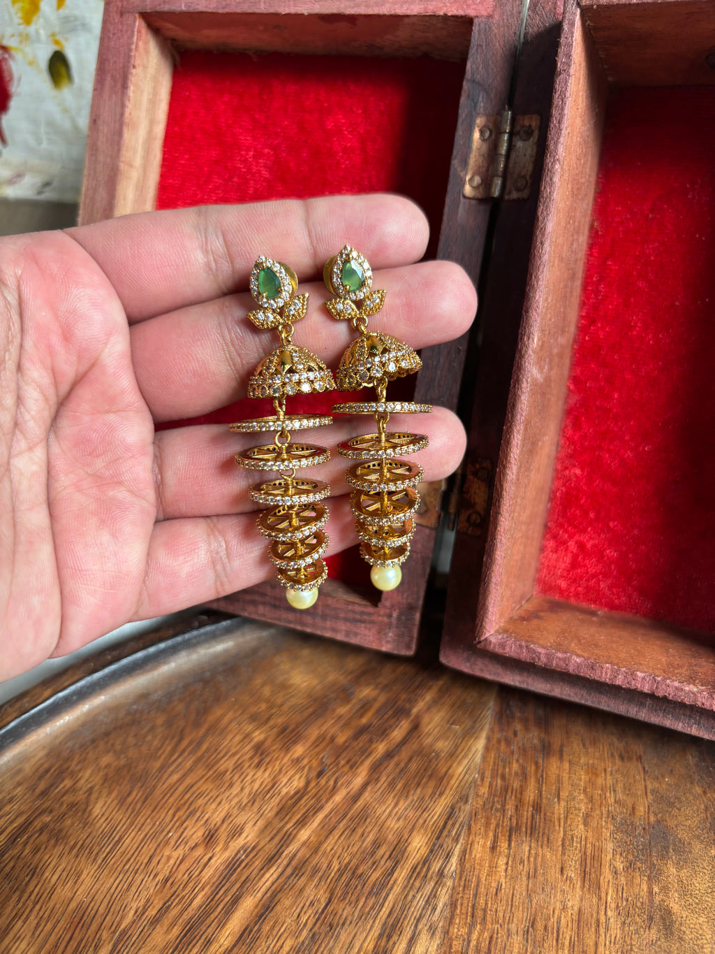 Spiral earrings-2