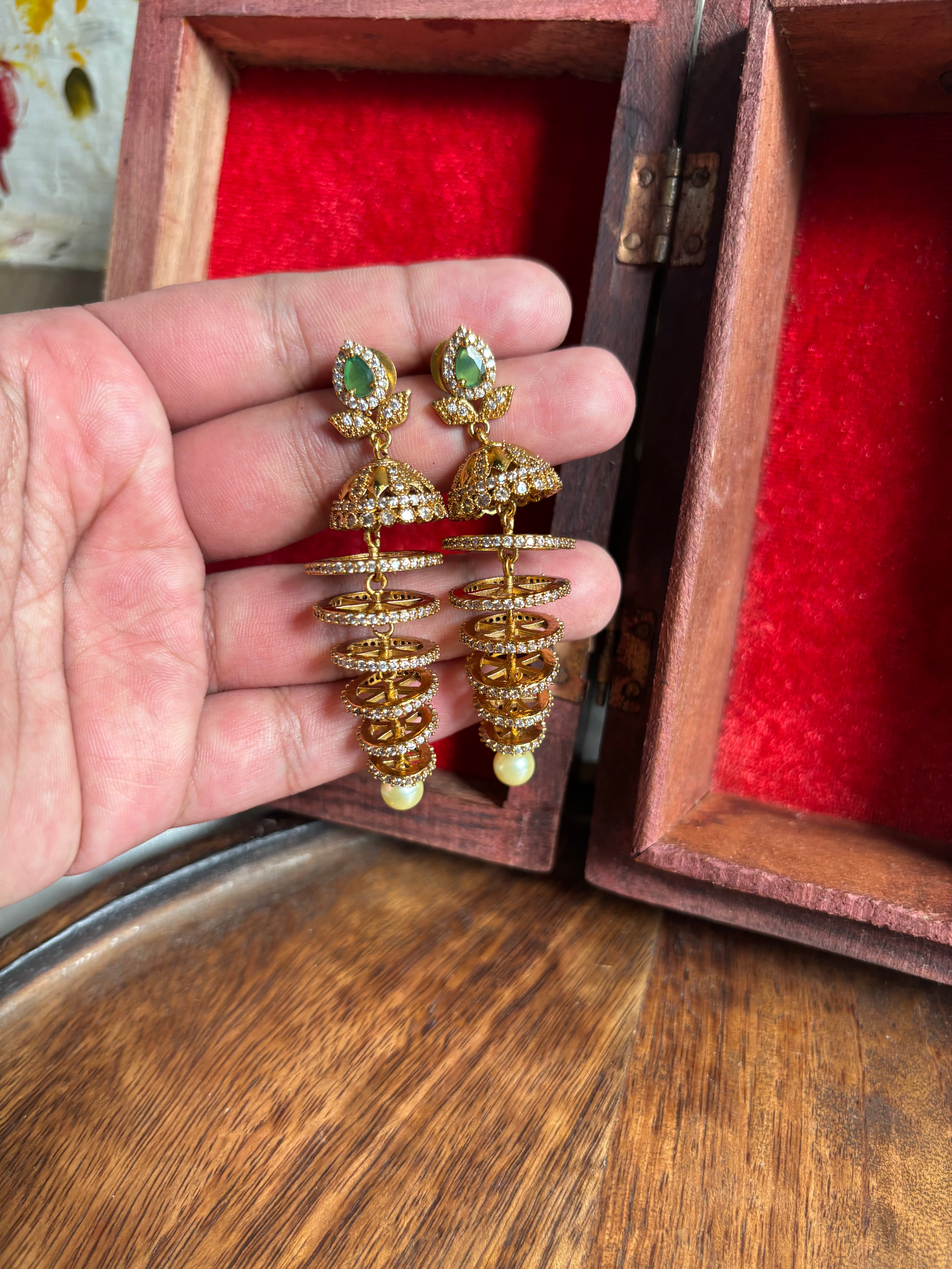 Spiral earrings-2