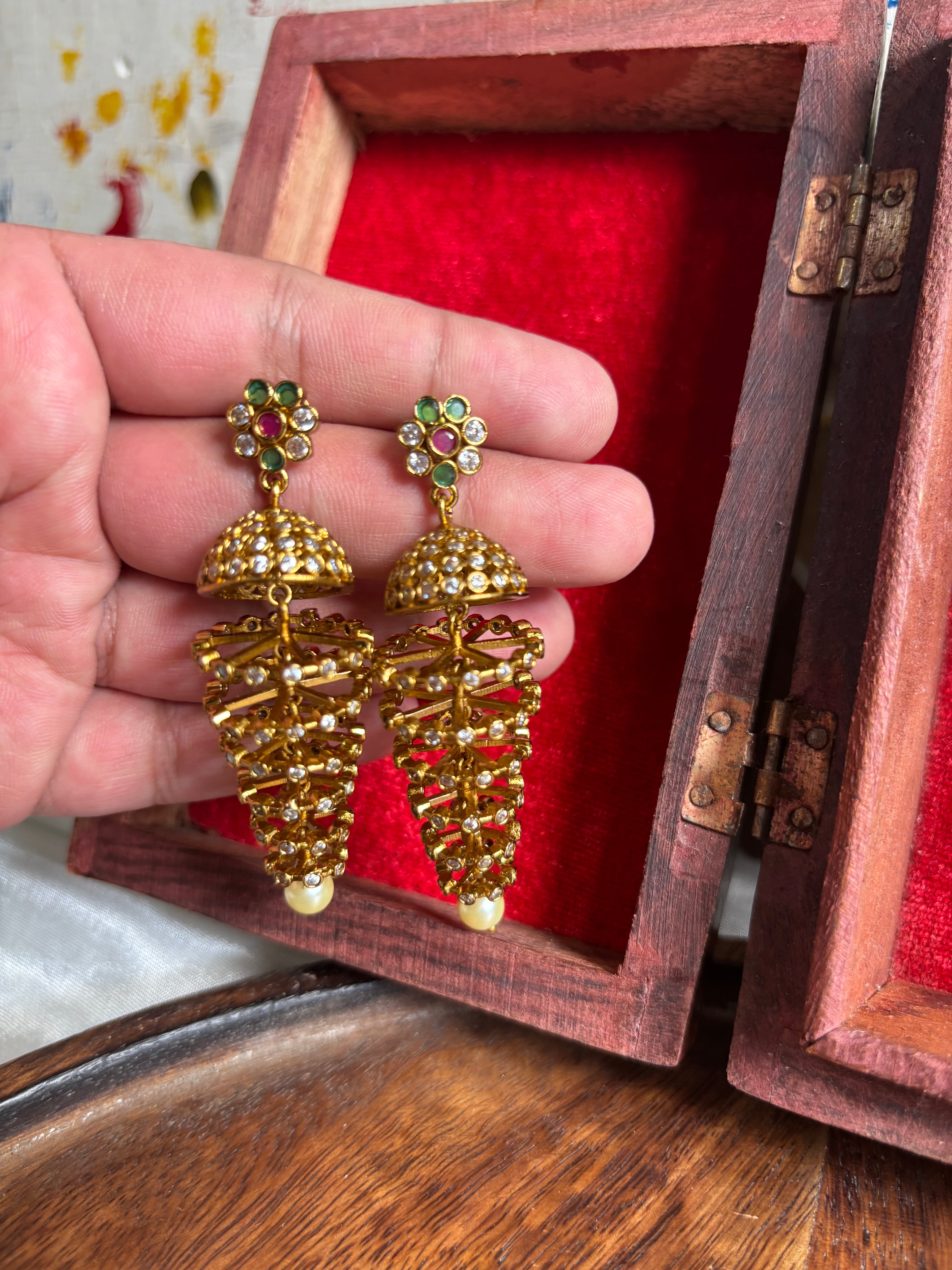 Spiral earrings-3