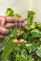 Stick jhumkas