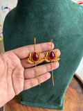 Stick cuff earrings
