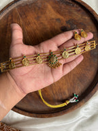 Coin lakshmi choker