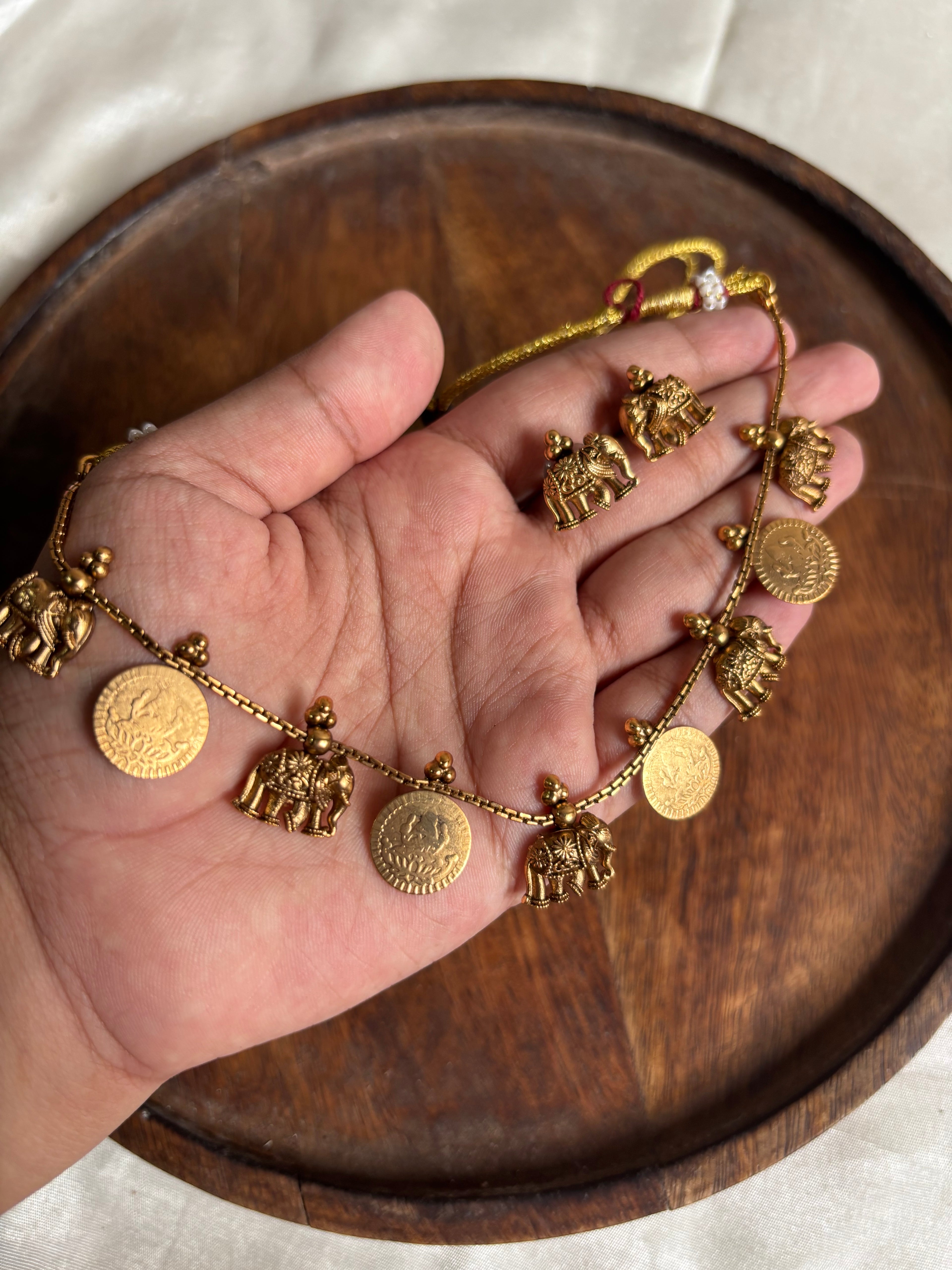 Elephant coin set