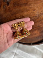 Lotus jhumkas