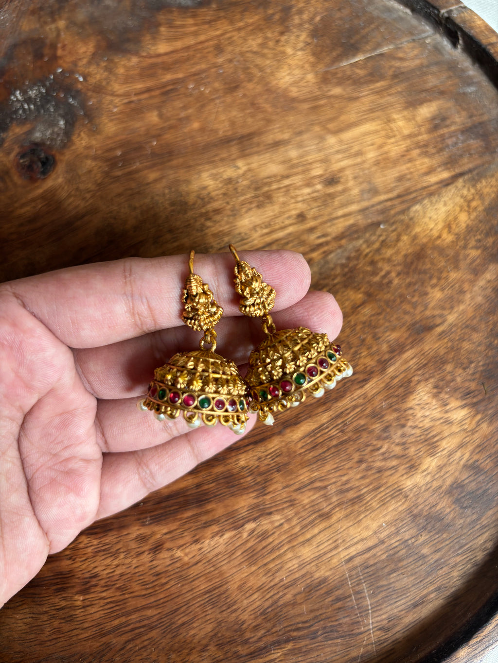 Lakshmi  hoop jhumkas