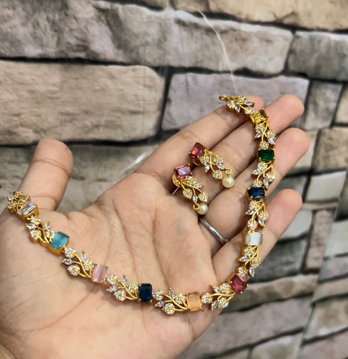 Multi color floral AD set
