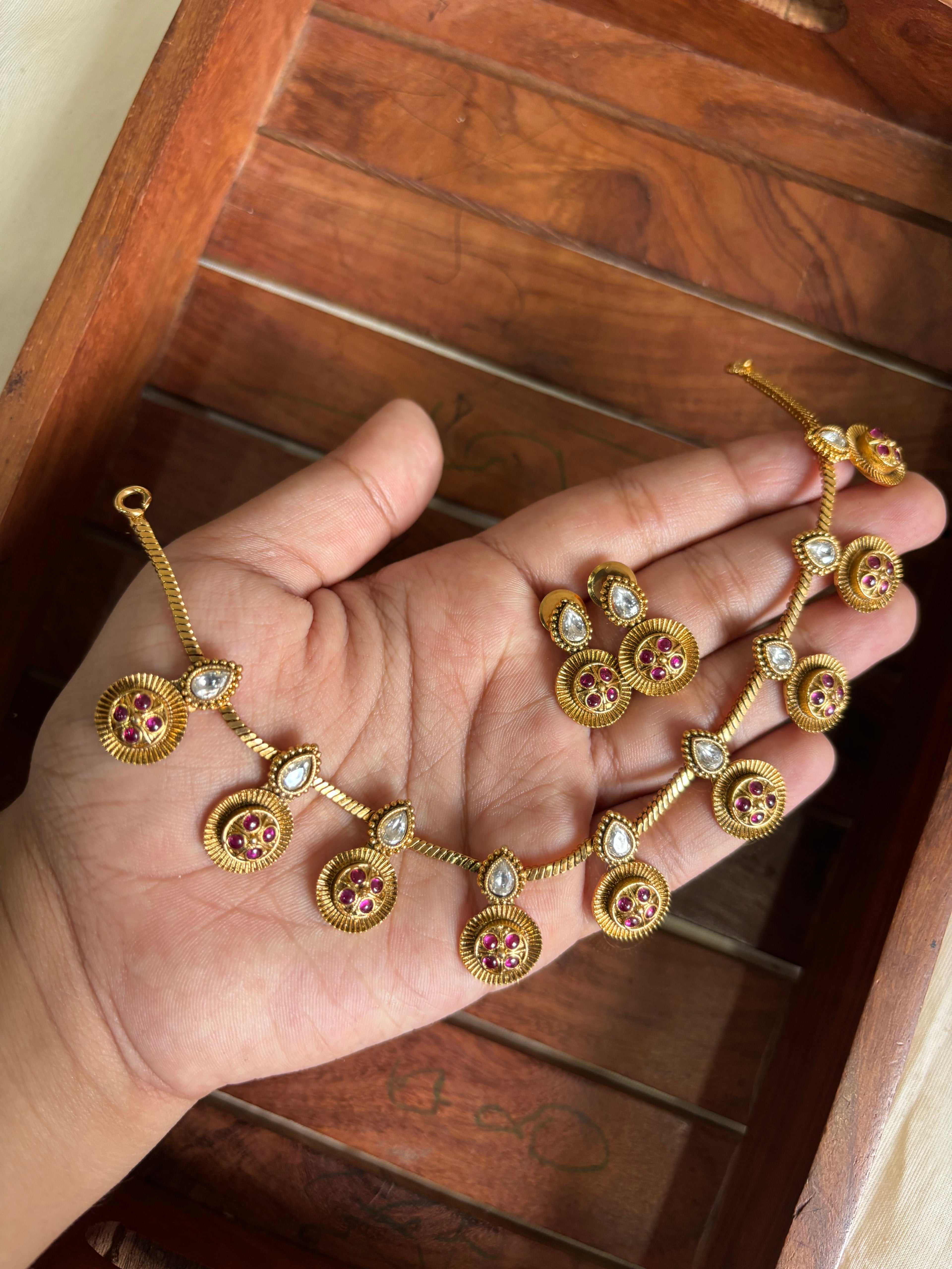 Brass necklace