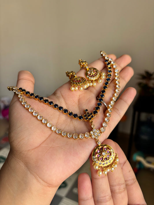 Tri color adiyal