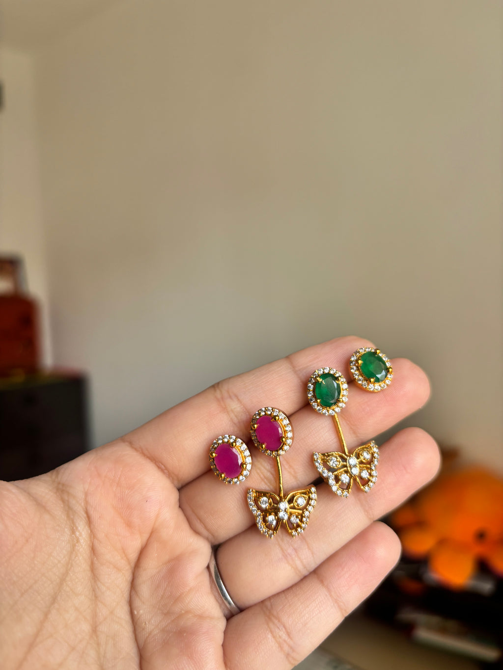 Butterfly earrings