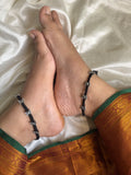 Black anklets