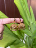 Nakshi hoop jhumka