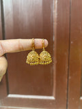 Nakshi hoop jhumka