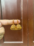 hoop jhumkas