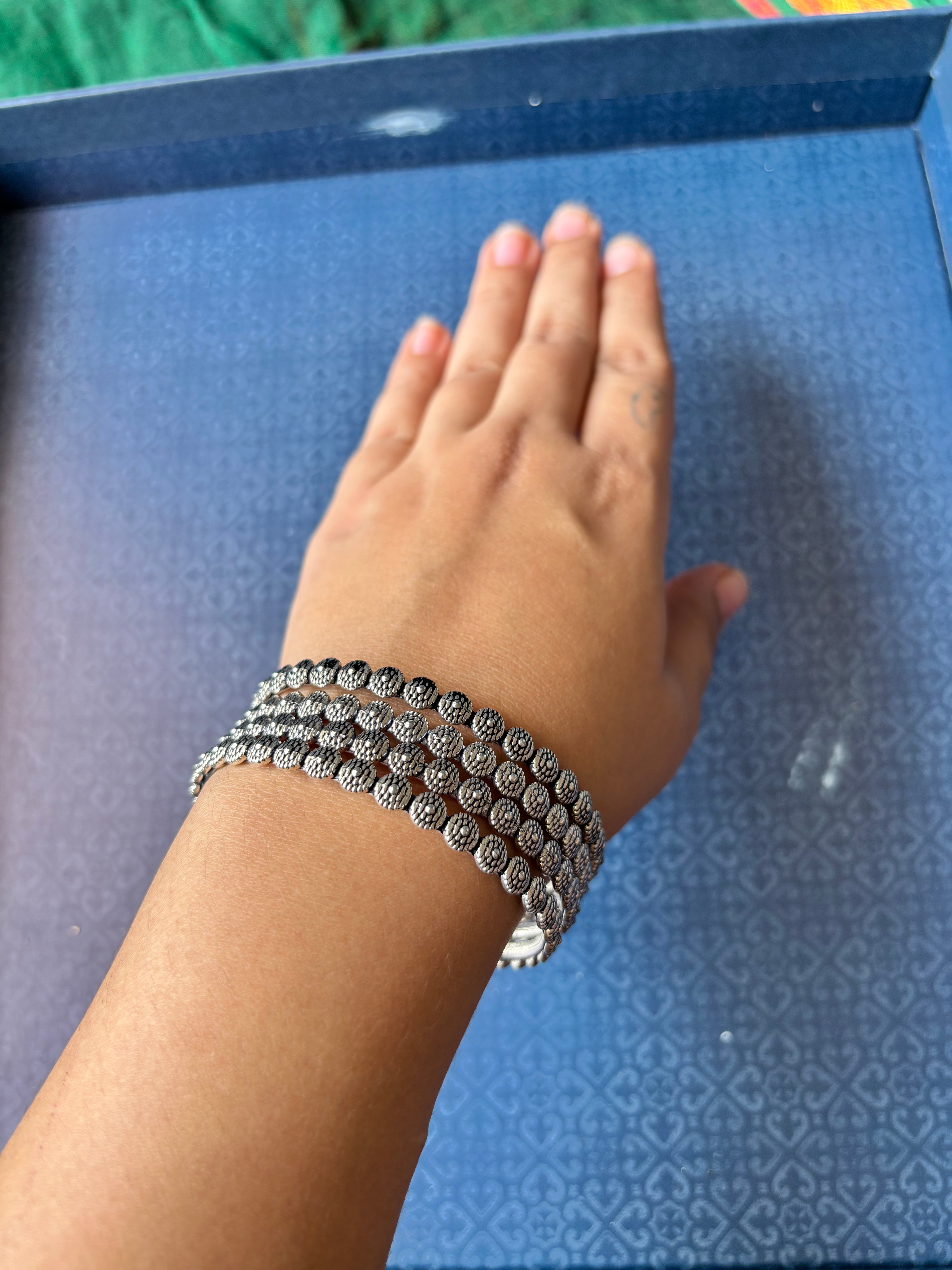 Oxidised bangles