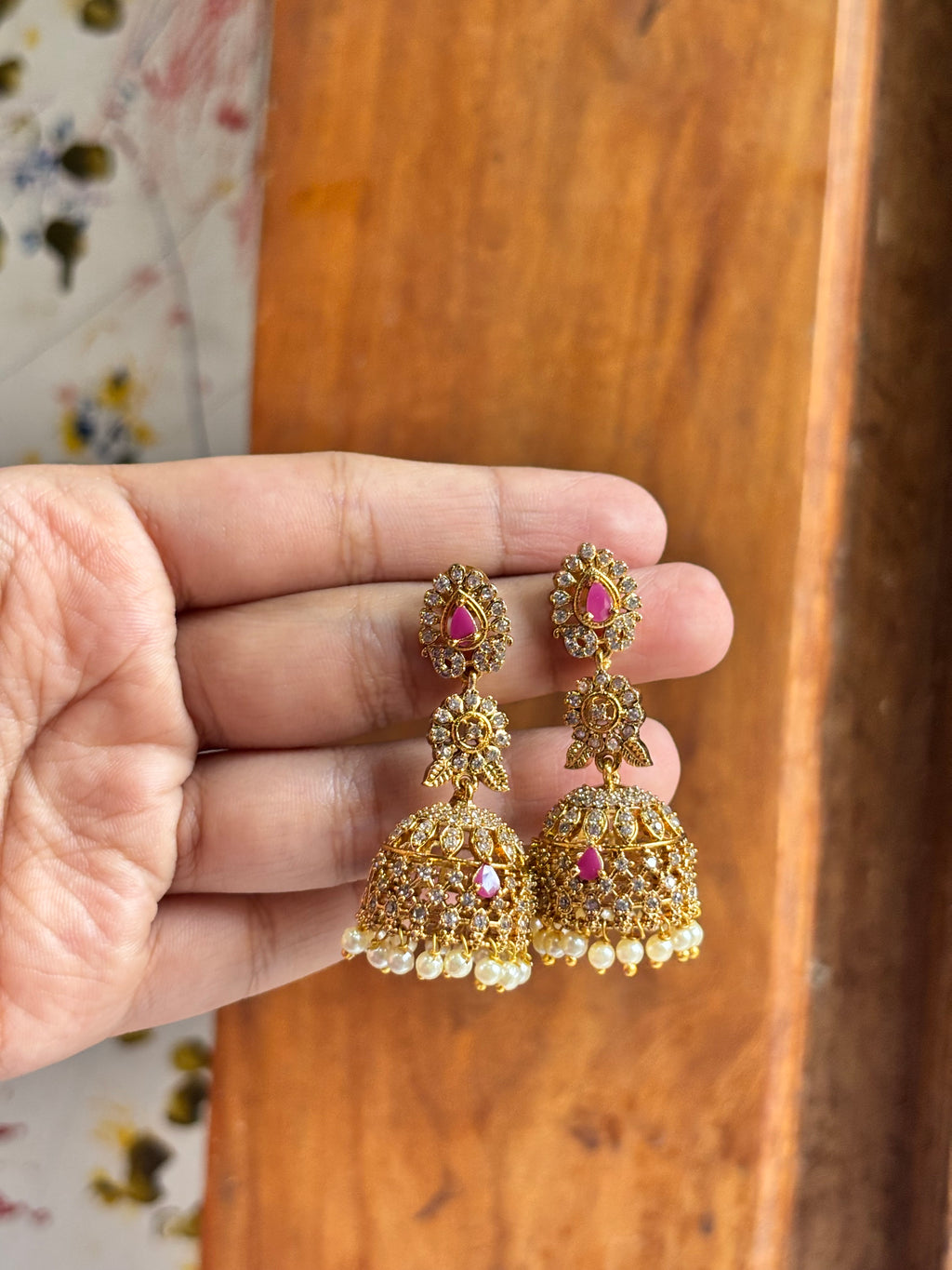 Starling jhumkas