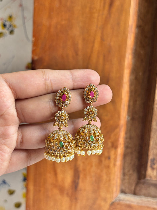 Starling jhumkas