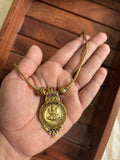 Black gold pendent