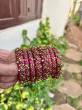 Silk thread bangles