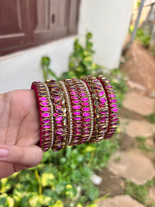 Silk thread bangles