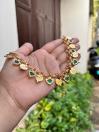 Coin and palakka necklace