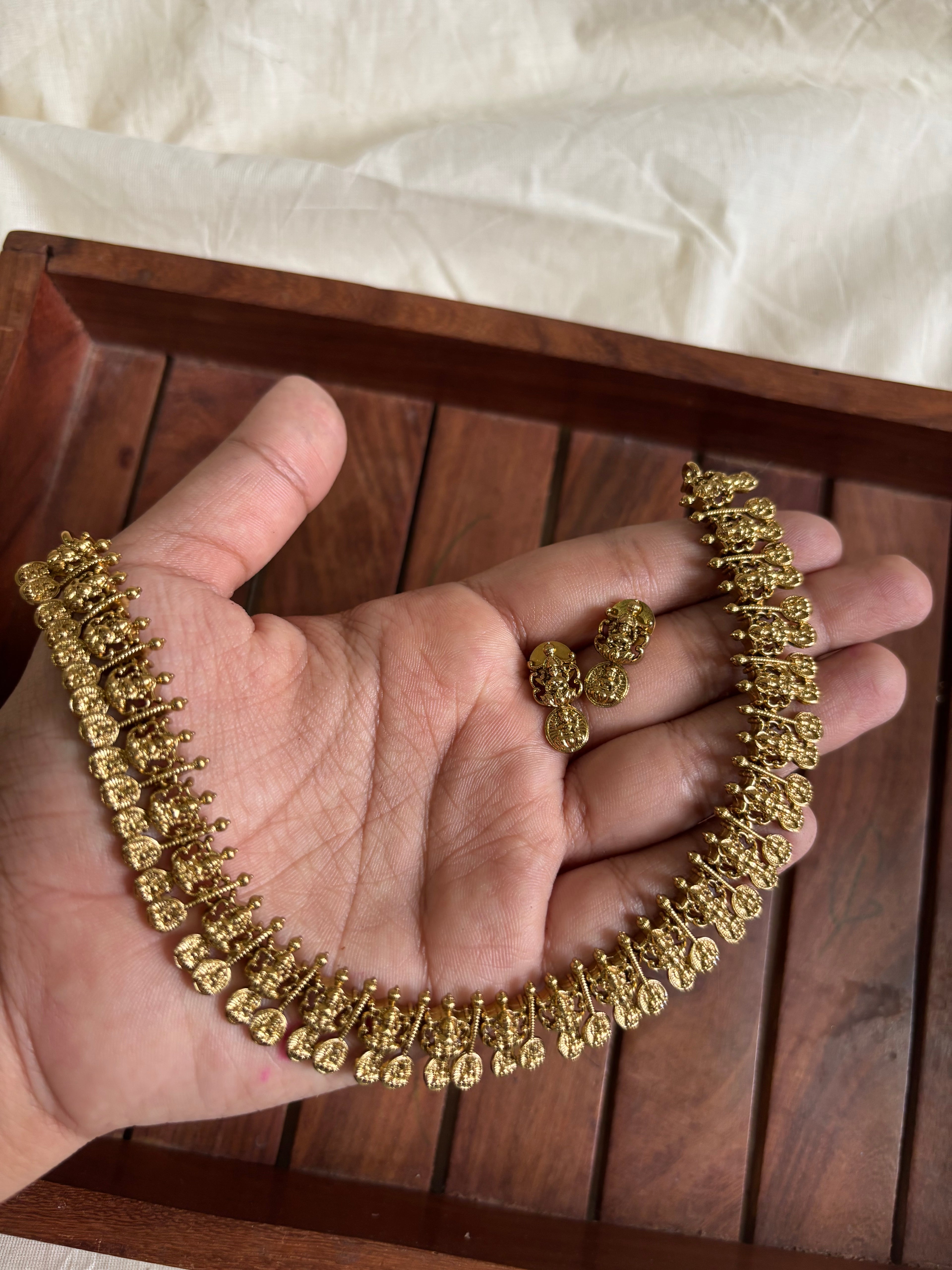 Brass Lakshmi