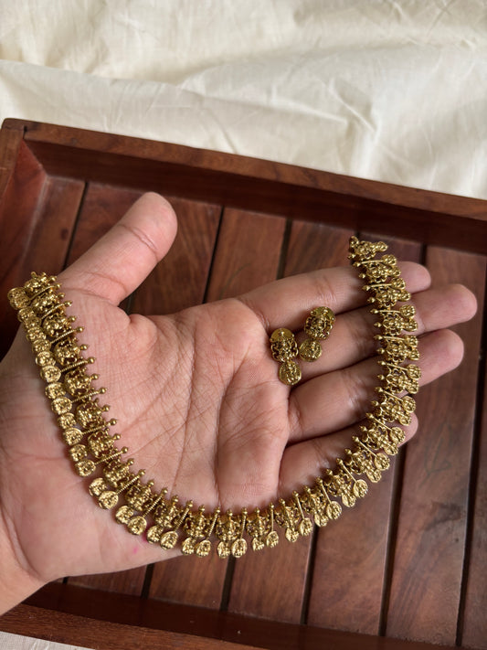 Brass Lakshmi