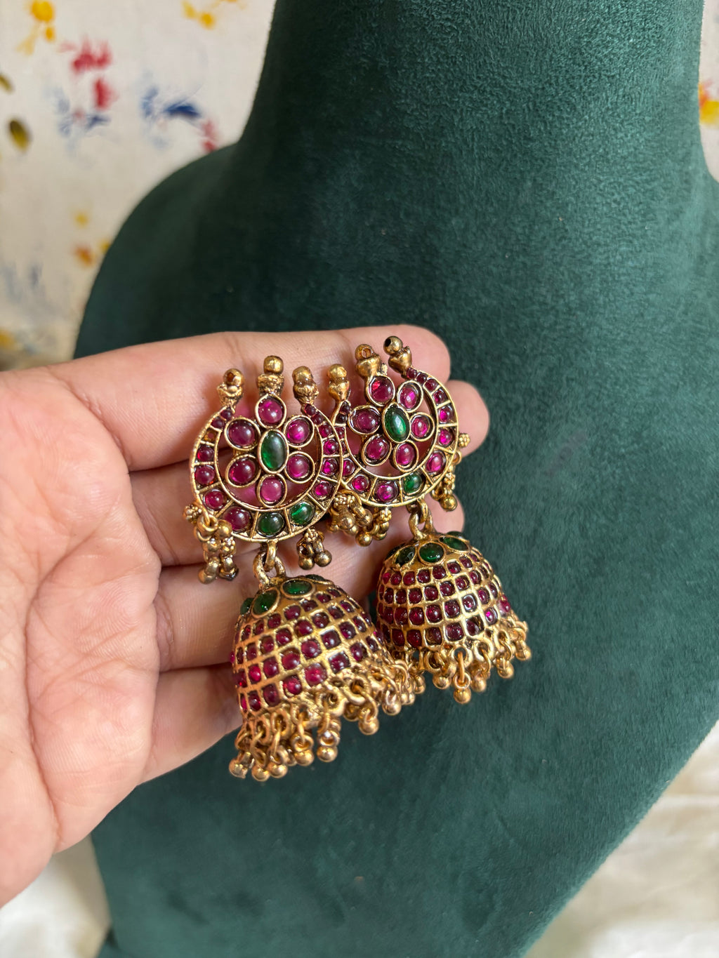 Chandhbali jhumkas-2