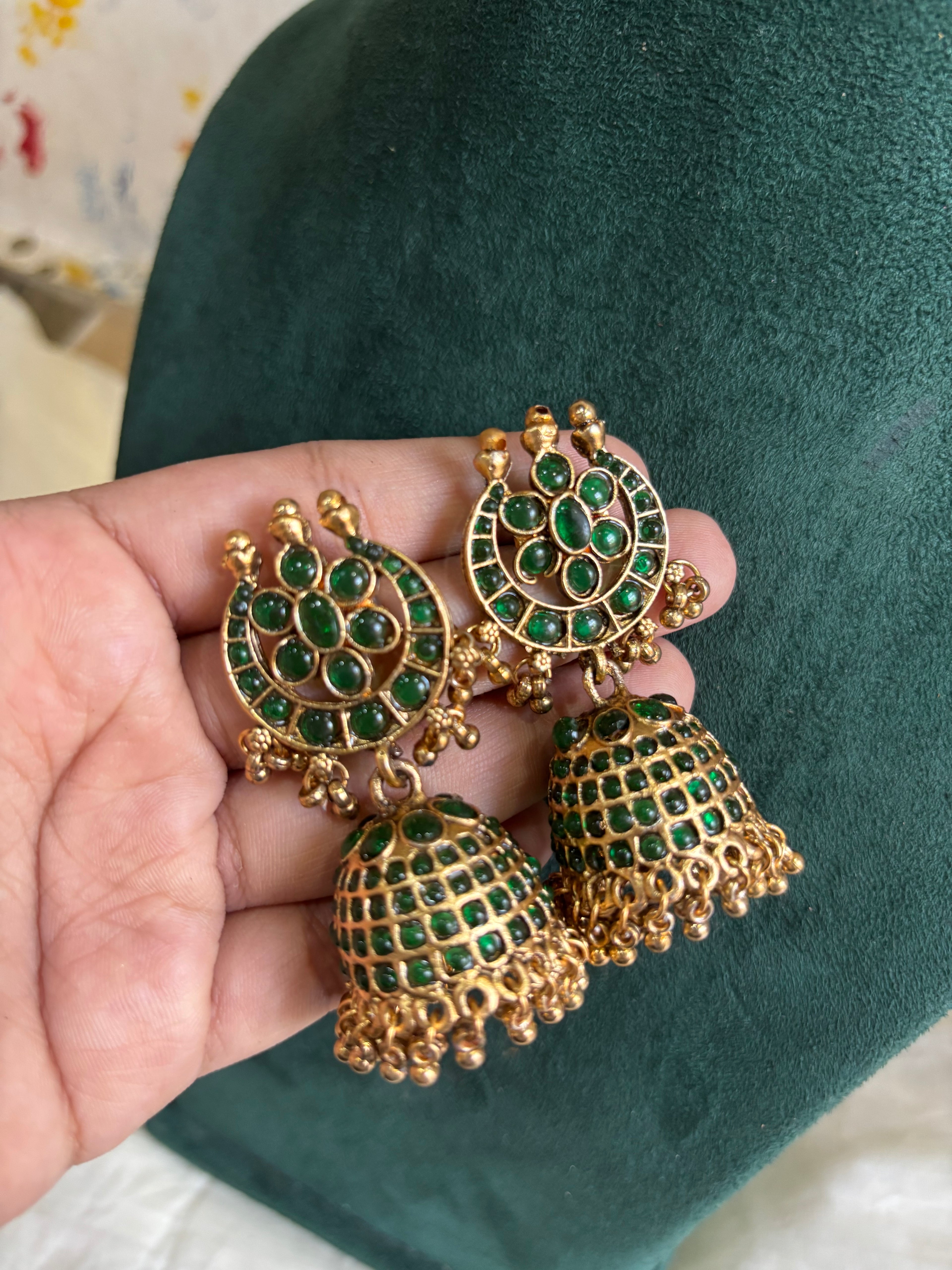 Chandhbali jhumkas-2