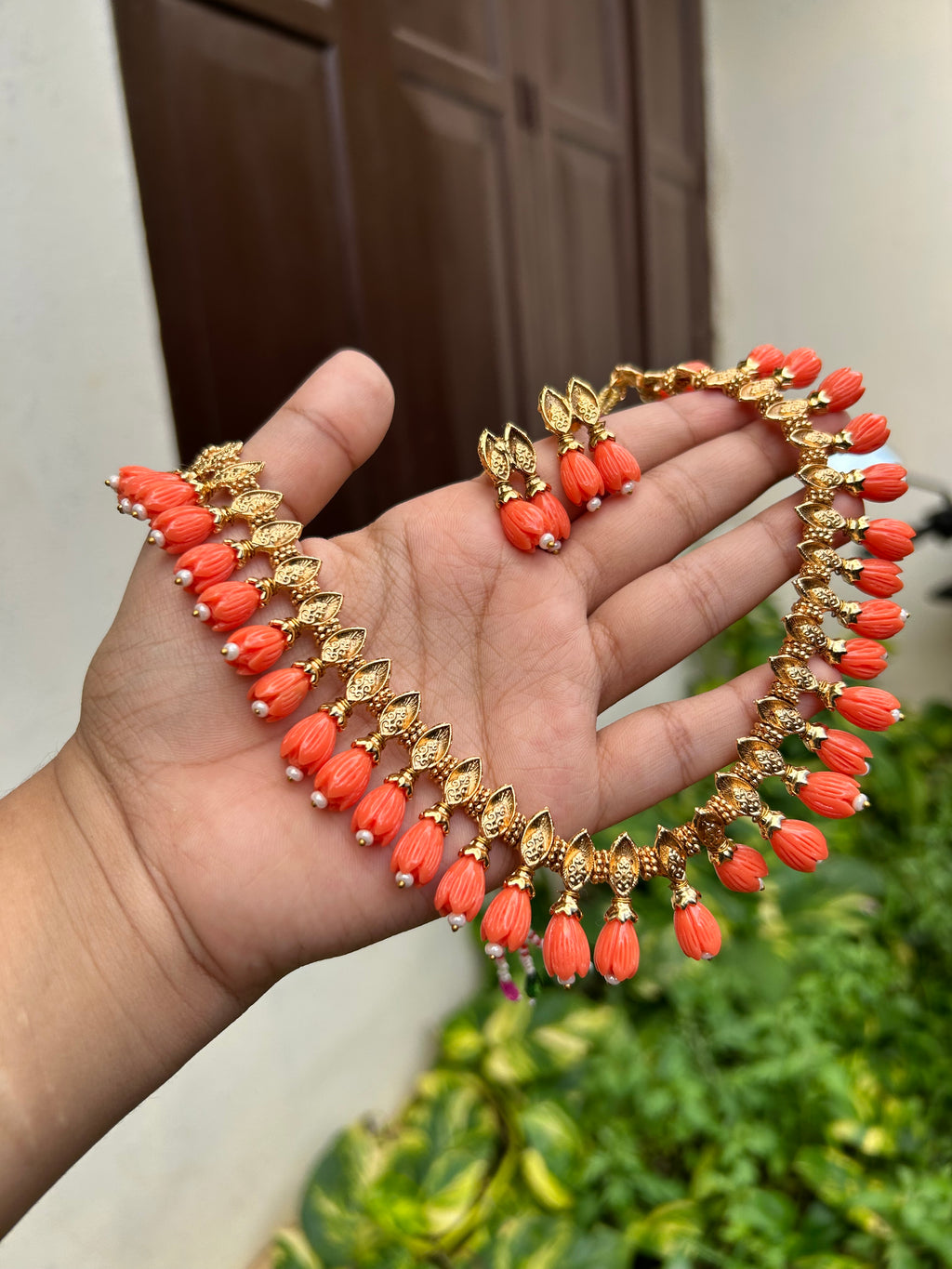 Pavizhamalli necklace
