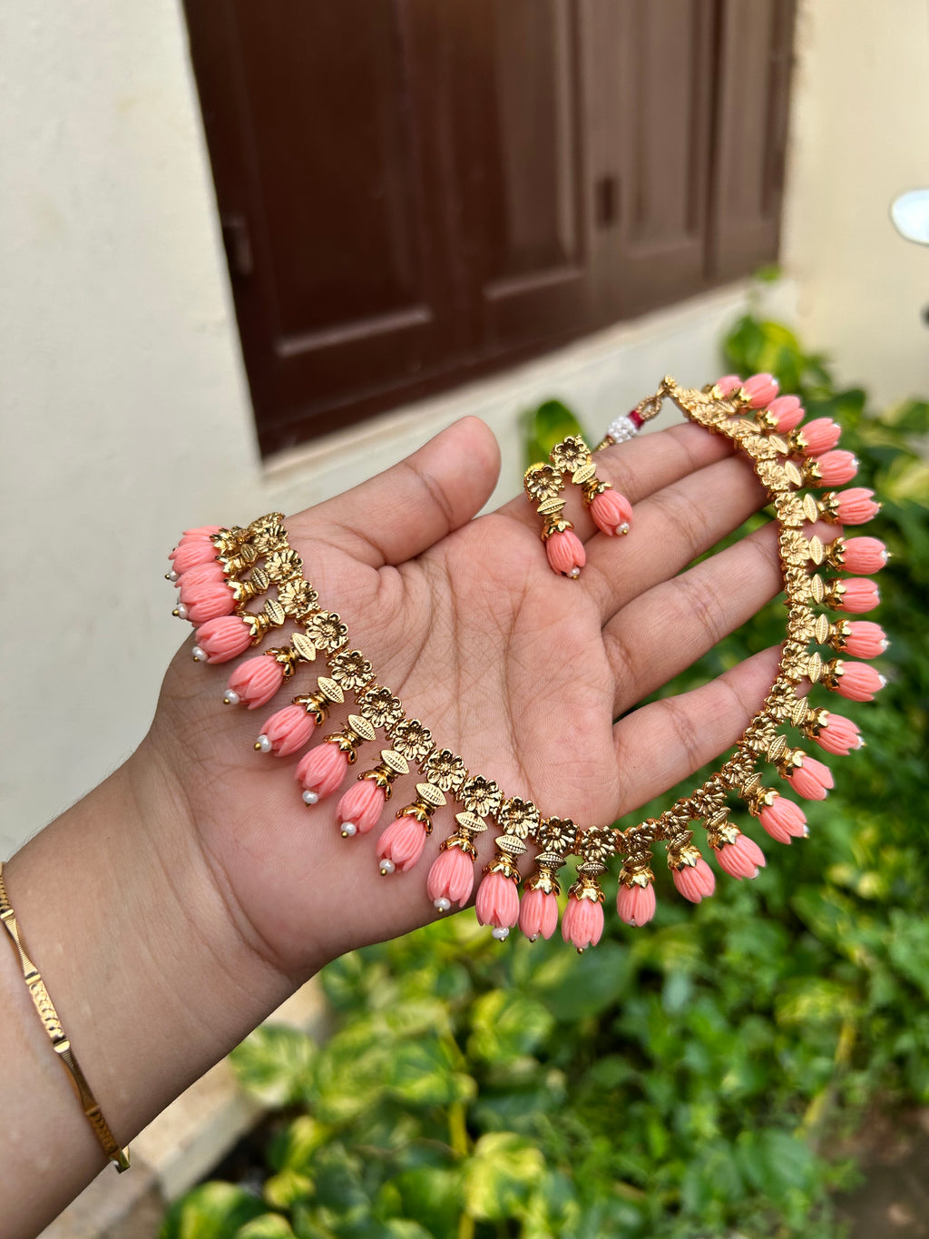 Pavizhamalli necklace