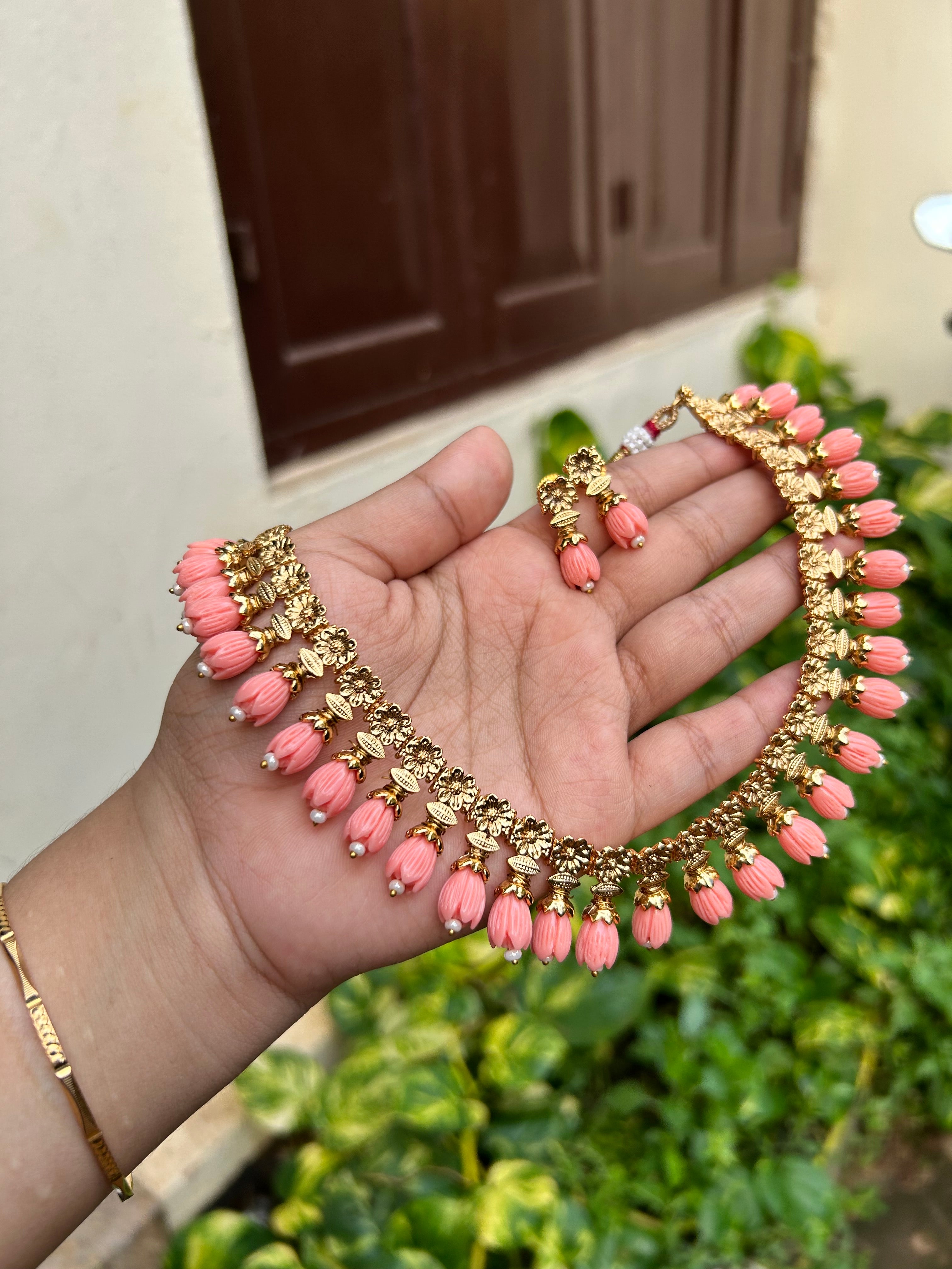 Pavizhamalli necklace