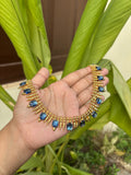 Traditional blue Necklace