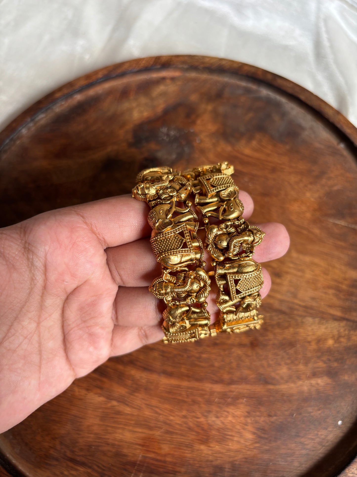 Ganesha elephant bangles