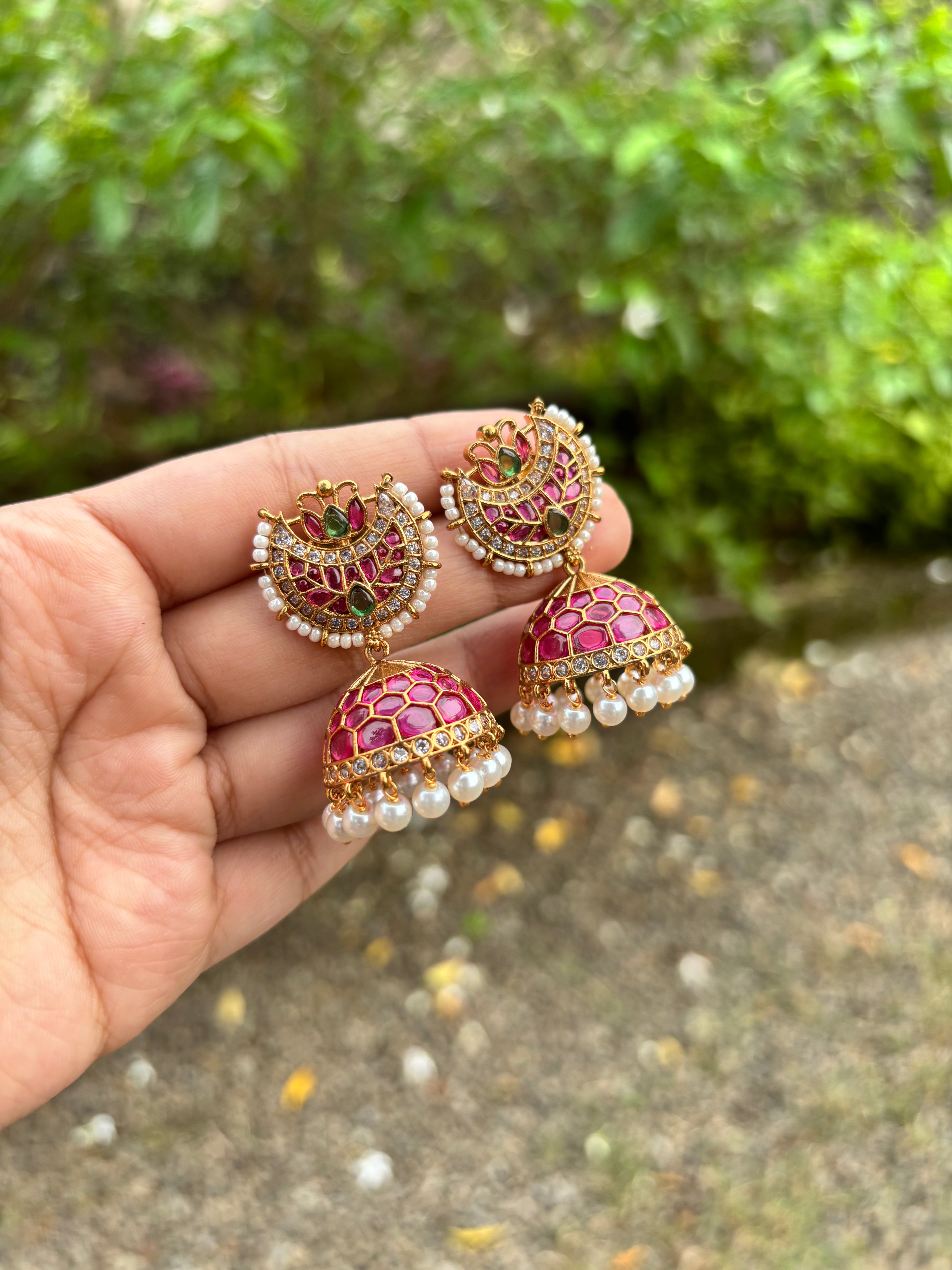Kemp Chandbali jhumka