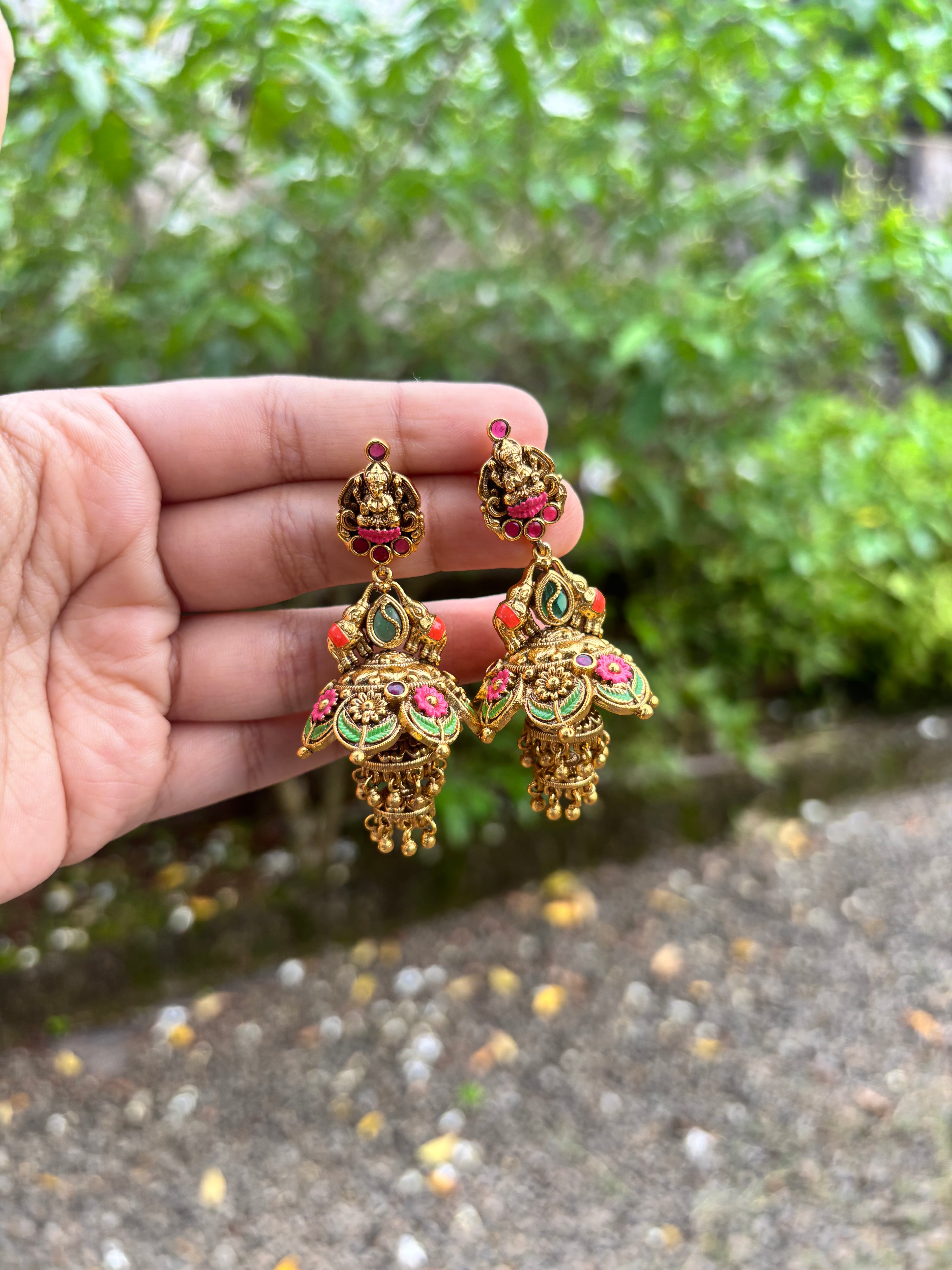 Buttabomma jhumkas