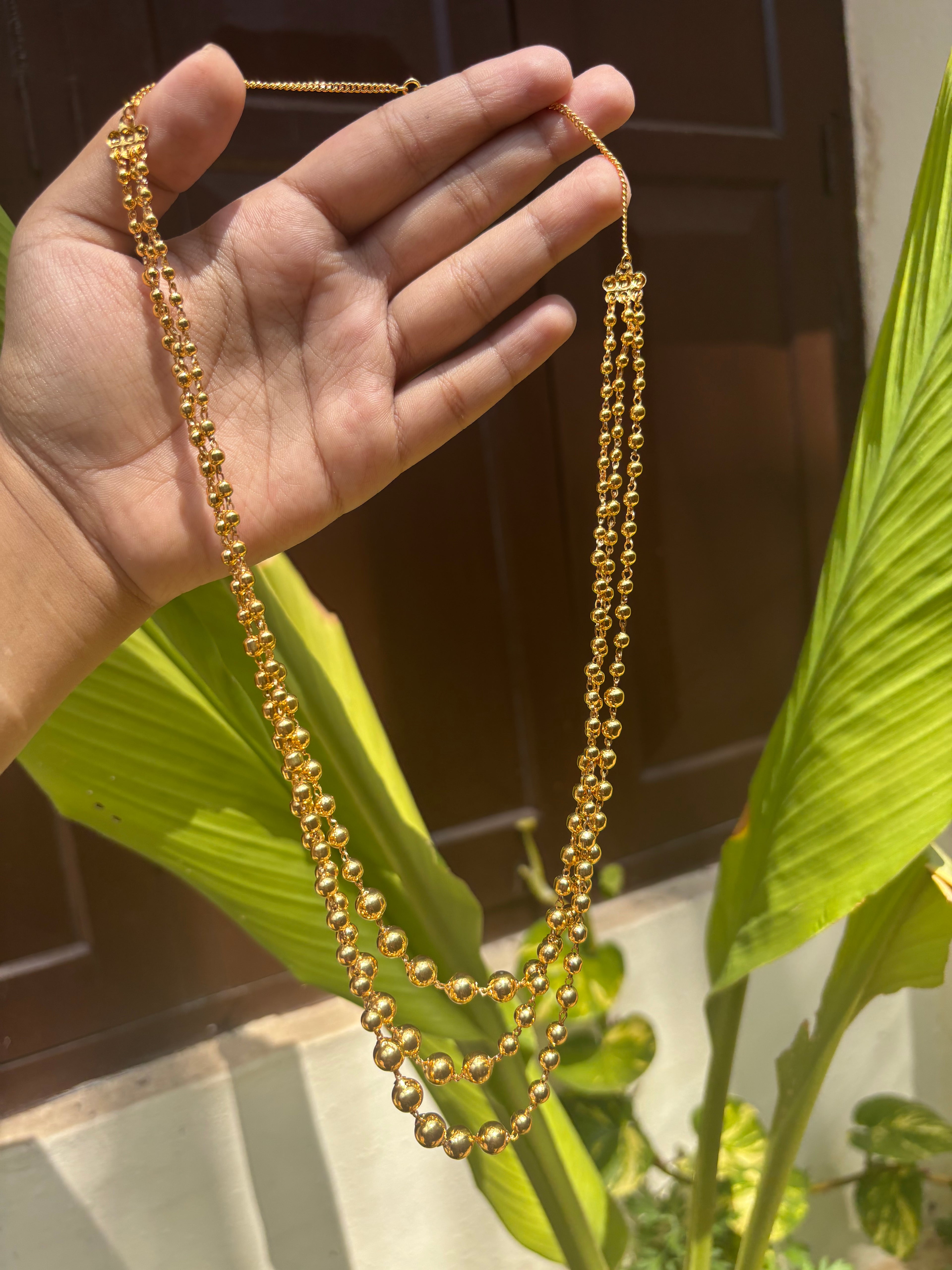 3 layer ball chain