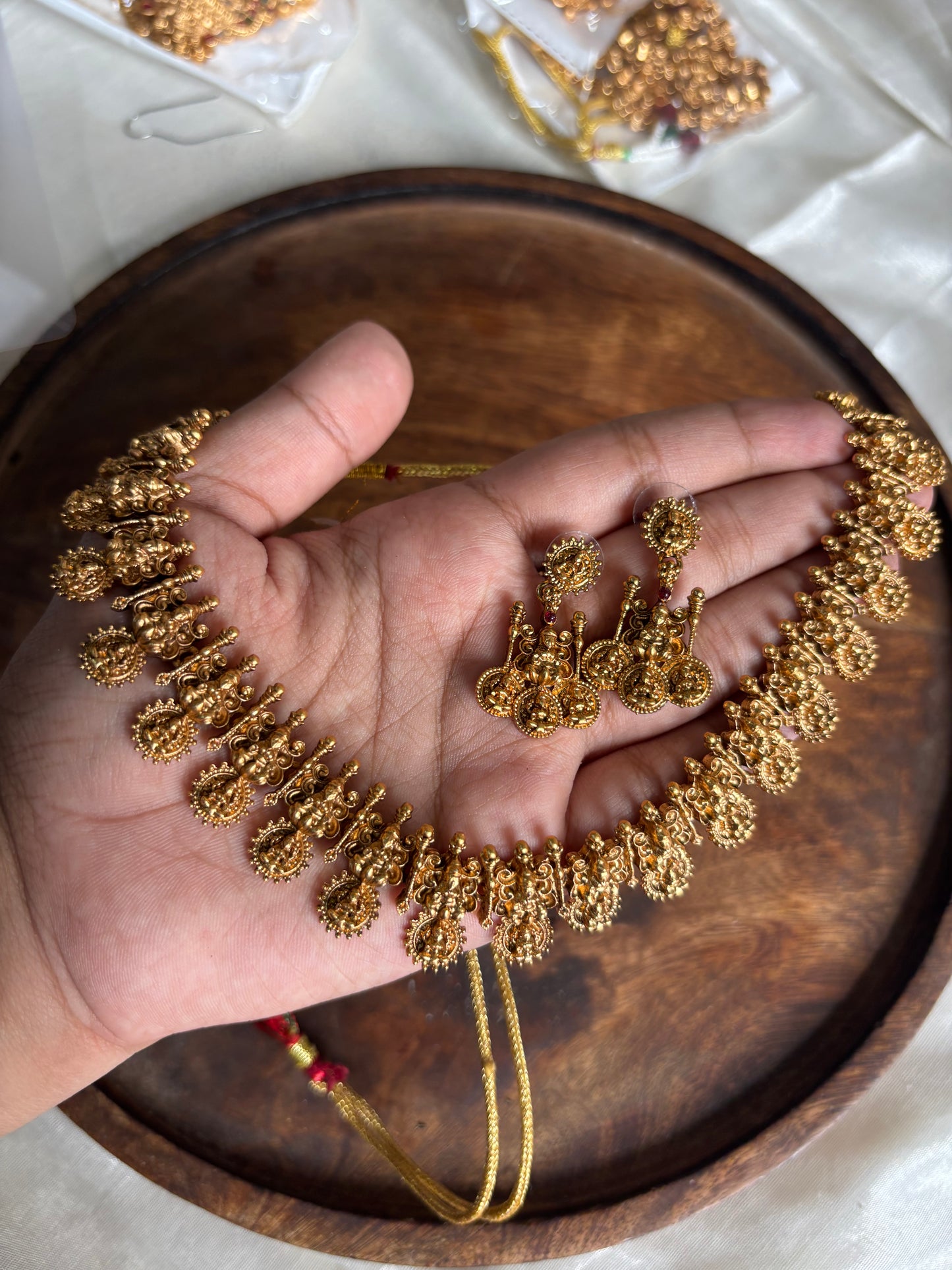 Lakshmi necklace cum Choker