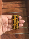 Black beaded bangles