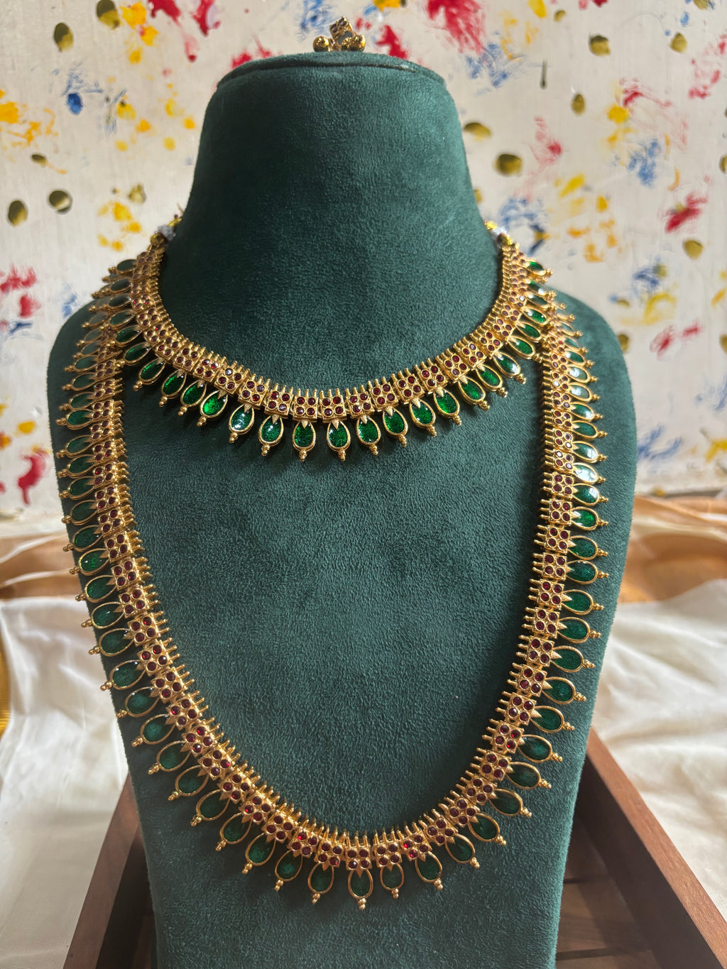 Nagapadam semi bridal set