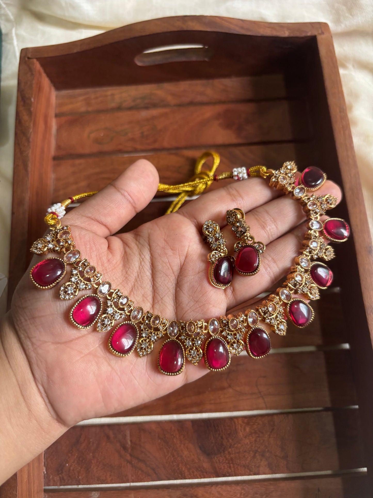 Stone necklace