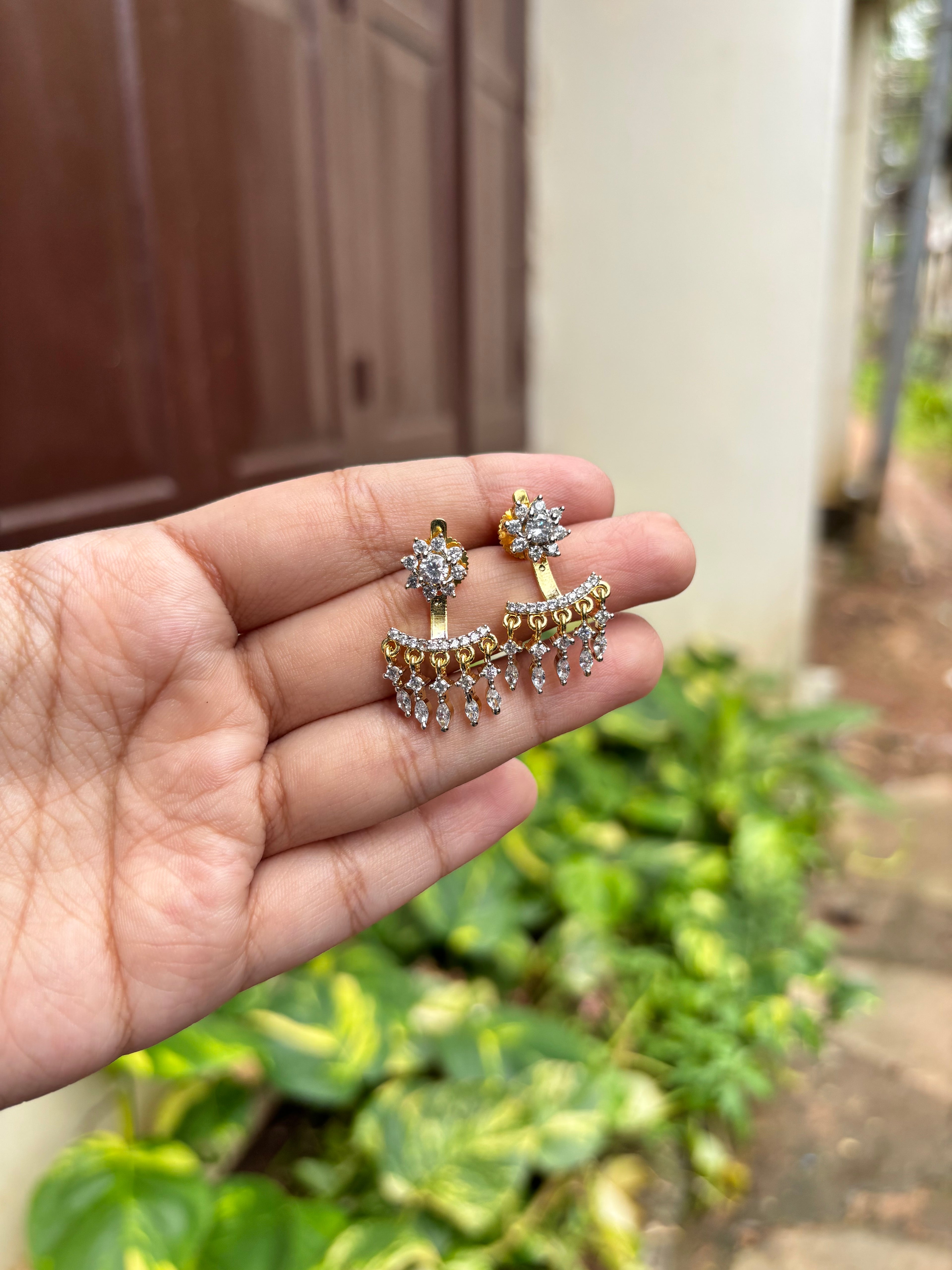 2 in 1 earring