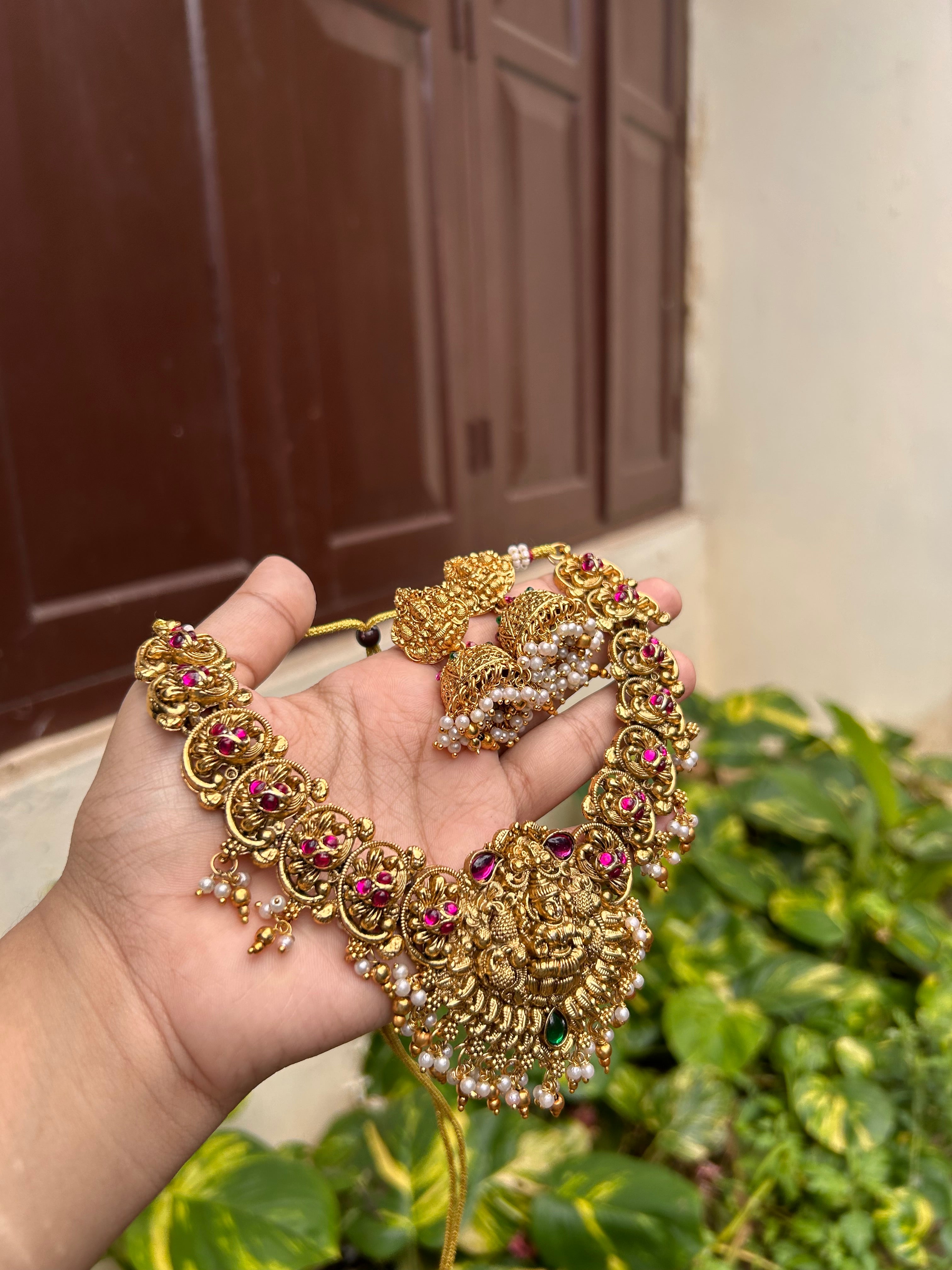 Lakshmi bridal necklace