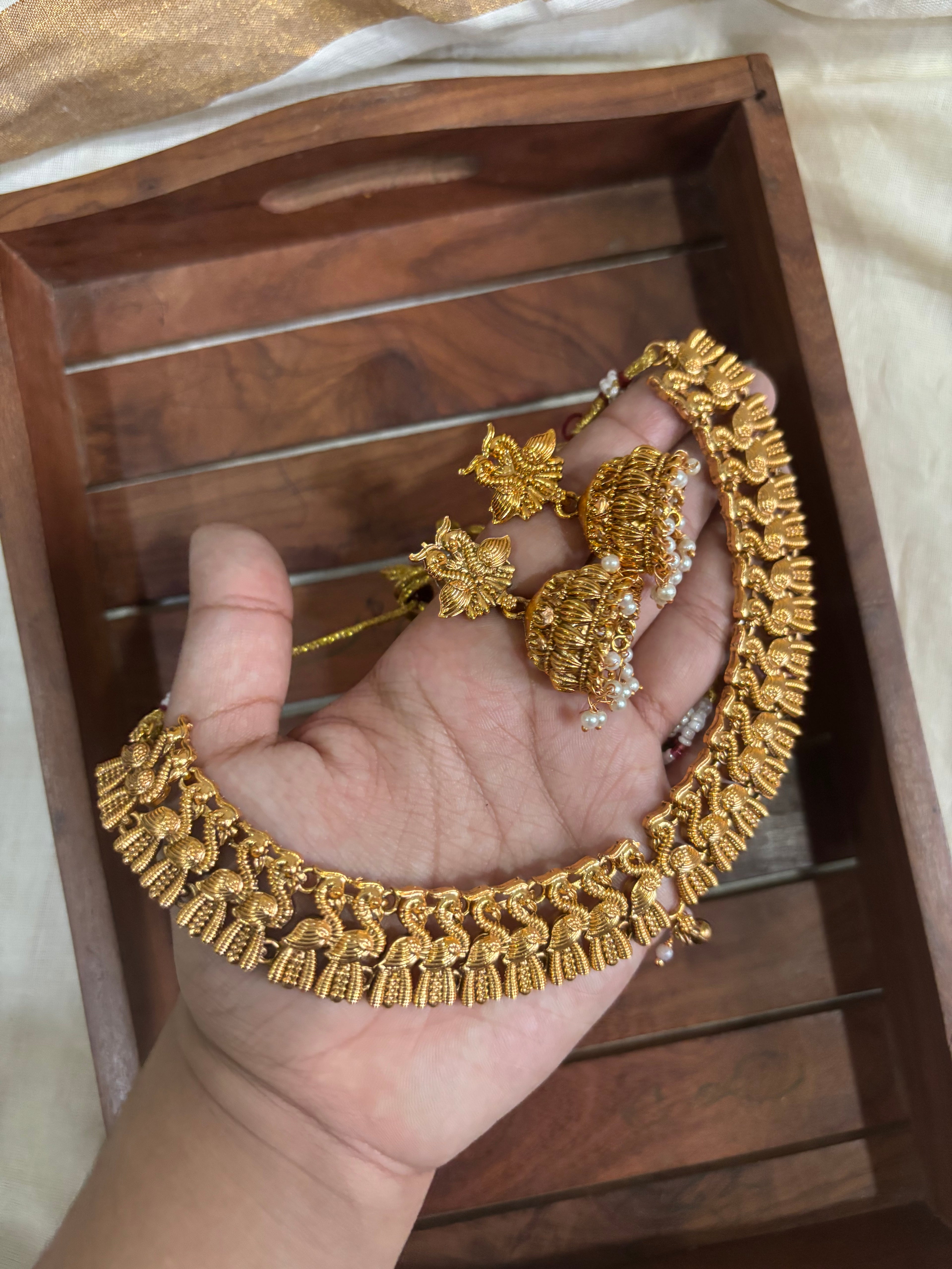 Golden duck set