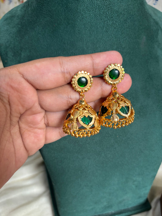 Palakka jhumkas