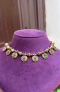 Antique heritage coin necklace