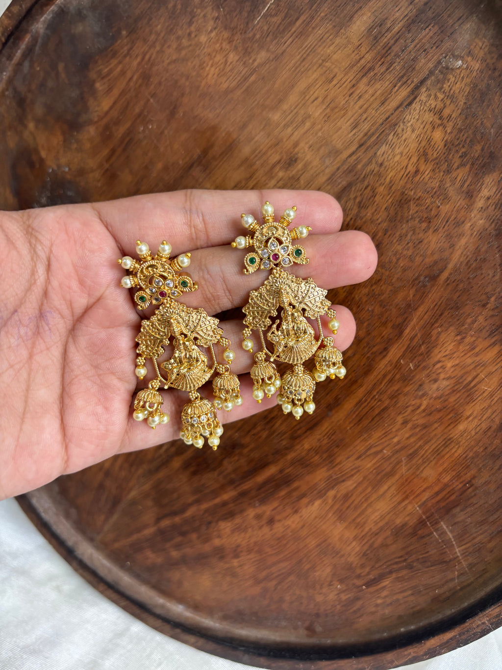 Radhakrishna earrings
